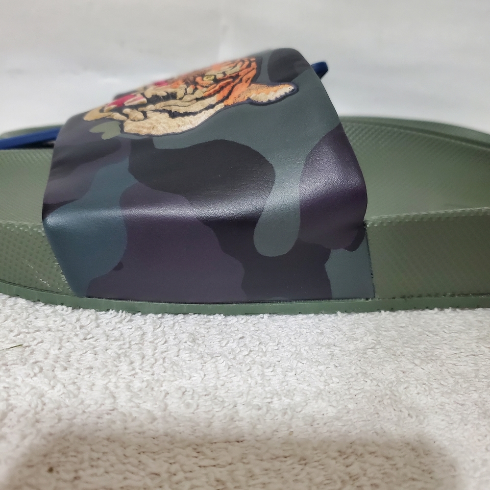 SOLD. Polo ralph lauren Cayson Tiger Slide Sandals - Picture 4 of 15